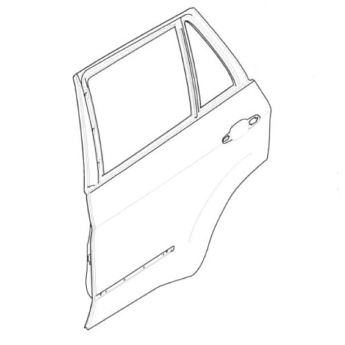 X5 E70 Drzwi przednie (prawe)