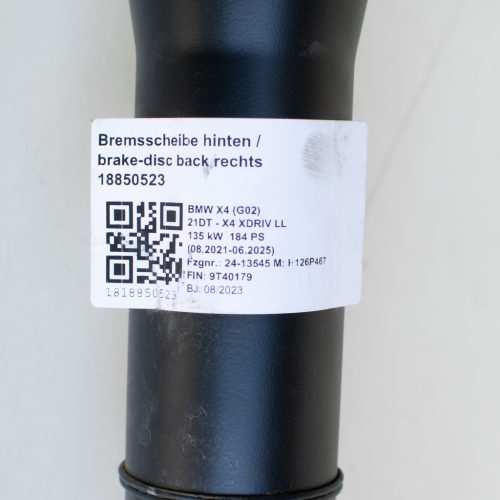 BMW X3 G01-G08 LCI, X4 G02 LCI kardántengely