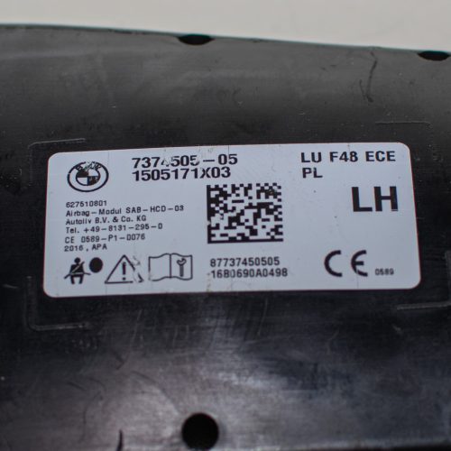 BMW X1 F48 Oldallégzsák (ülésbe építhető)