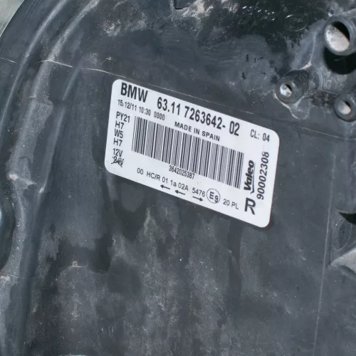  BMW 1er 82/E88 jobb első fényszóró