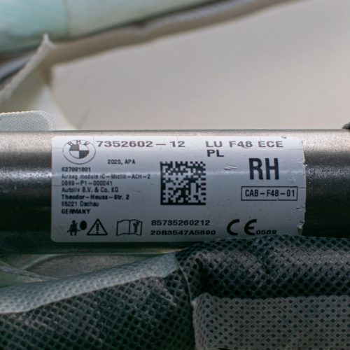 BMW X1 F48 függöny légzsák 