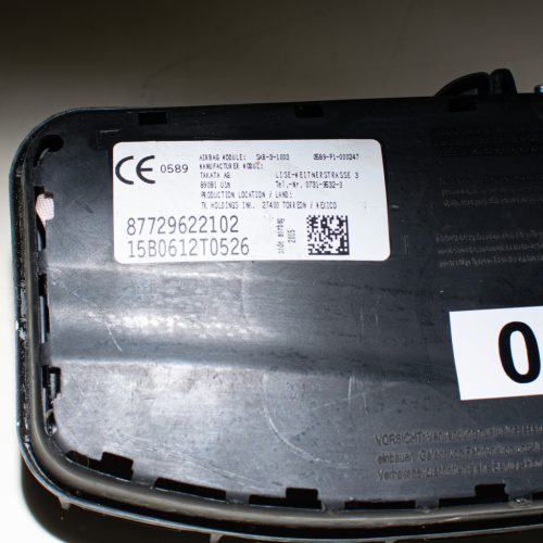 BMW 1er F20-F21, 3er F30-F31, 4er F32-F33-F36 oldal-légzsák