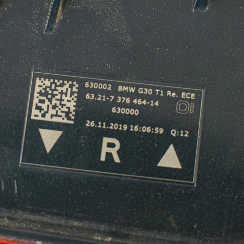  BMW 5er G30-F90 LED-es jobb külső hátsó lámpa