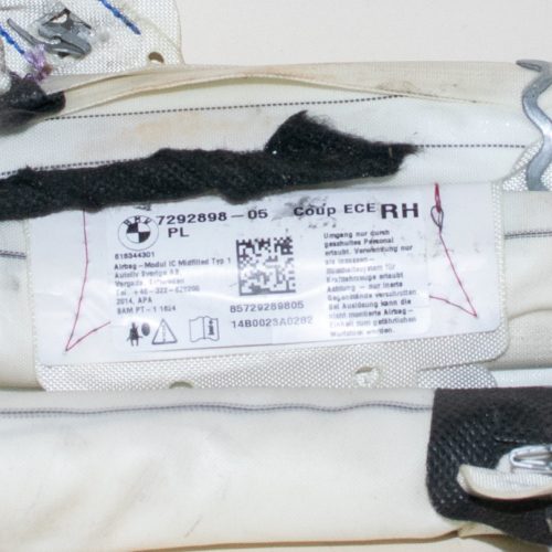 BMW 2er F22–F87 M2 LCI, 4er F32–F82 M4 LCI függöny légzsák