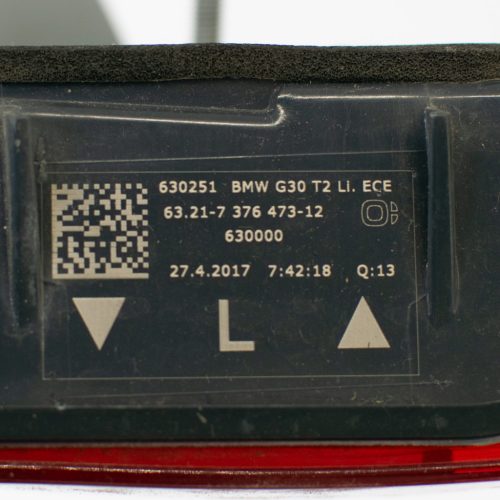  BMW 5er G30-F90 bal hátsó lámpa (sérült)