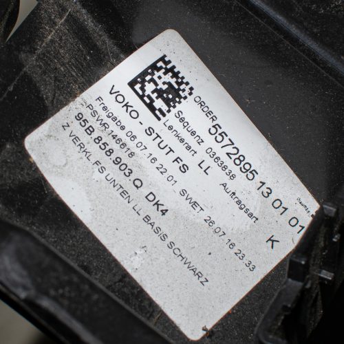 Porsche Macan bal alsó műszerfal panel (2015)