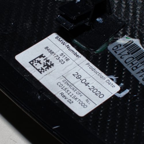  BMW 8er G14/G15/G16 Carbon tükör burkolat 