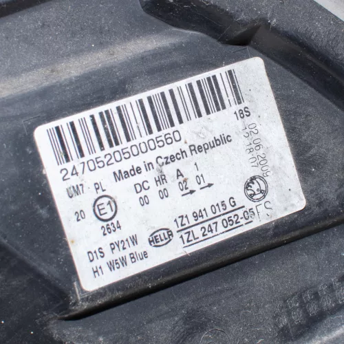 Škoda Octavia II (1Z) bal első fényszóró