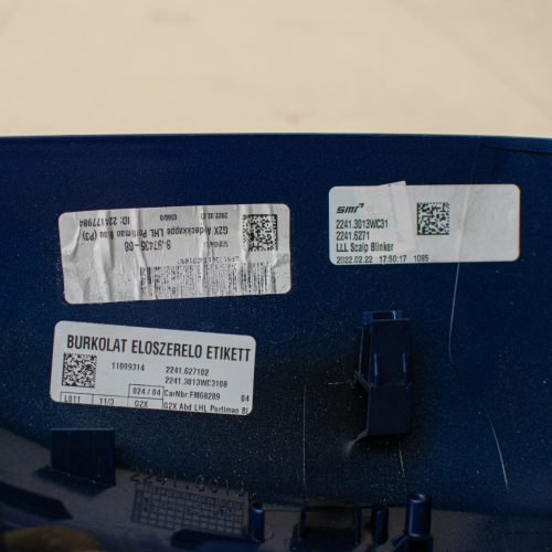 BMW 3er G20-G21 visszapillantó tükör borítás (Portimao Blau)