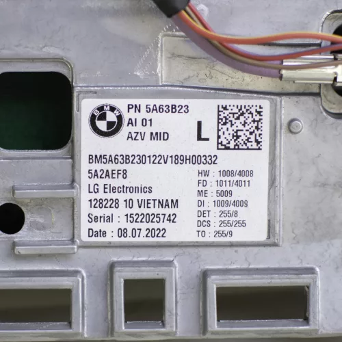 BMW X1 U11, X2 U10 digitális műszeregység / műszerfal kijelző (instrument cluster)