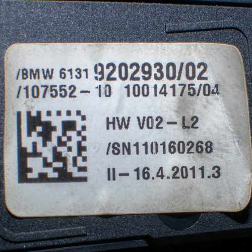 X3 F25 funkciókapcsoló modul 