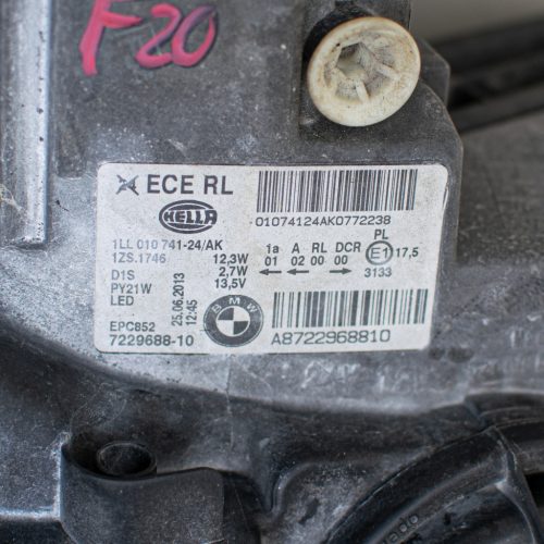 BMW F20-F21 Bi-Xenon jobb első fényszóró