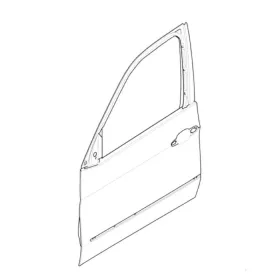 BMW X5 E70 Első ajtók (bal)