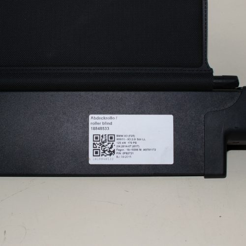 BMW X3 F25 csomagtérroló