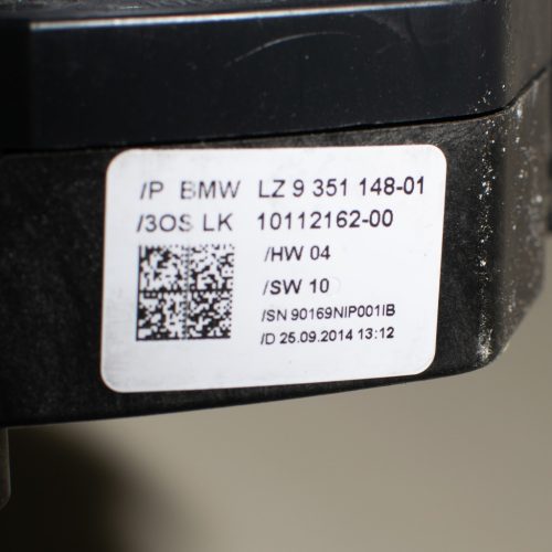 BMW 1er F20-F21, 3er F30-F31, X3 F25 Komplett Kormánykapcsoló (Bajuszkapcsoló)