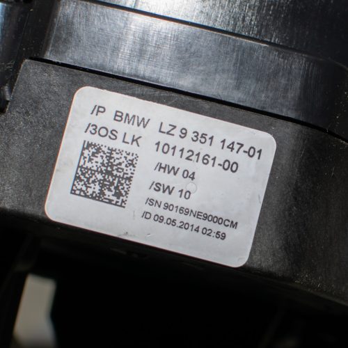 BMW 1er F20-F21, 3er F30-F31, X3 F25 Komplett Kormánykapcsoló (Bajuszkapcsoló)