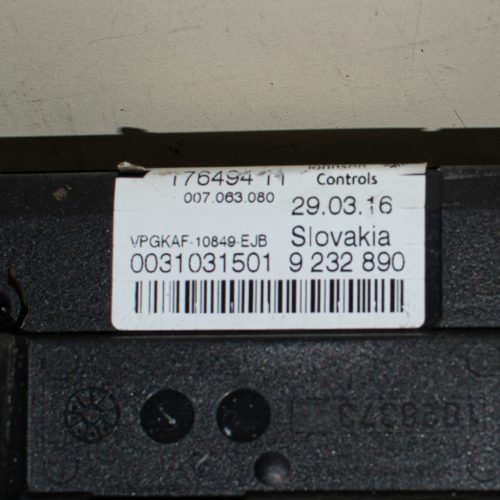 BMW X3 F25 óracsoport