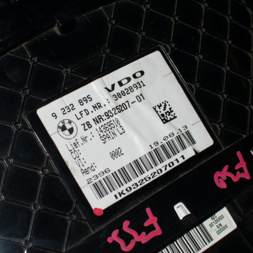  BMW 3er F30-F31 Óracsoport