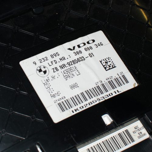  BMW 3er F30-F31 Óracsoport