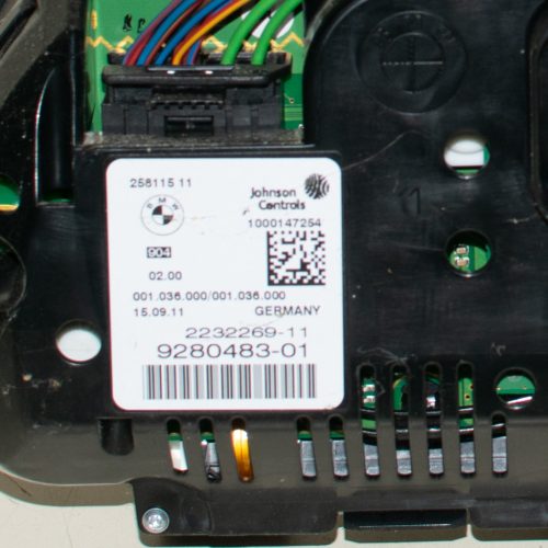  BMW 5er F10-F11-F07 óracsoport