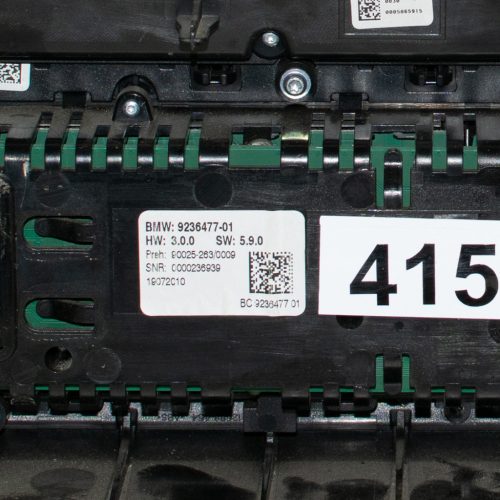 BMW 5er F10-F11 Fűtéskapcsoló/klímapanel