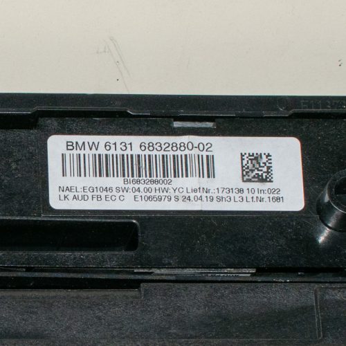 BMW 1er F20–F21, 2er F22–F23–F87 M2, 3er F30–F31–F34 GT–F80 M3, 4er F32–F33–F36 Gran Coupé–F82 M4–F83 M4 Klíma/rádió vezérlő