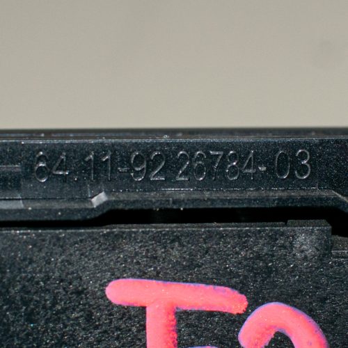 BMW 3er F30-F31 klíma- és rádióvezérlő panel