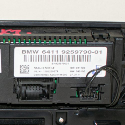 BMW X3 F25, X4 F26 Klíma/rádió vezérlő