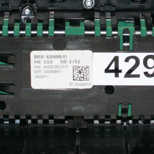 BMW 5er F10-F11 Klíma/Rádió vezérlő