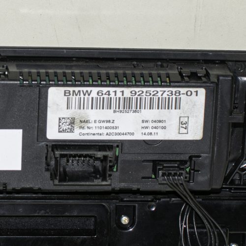 BMW X3 F25, X4 F26 Klíma/rádió vezérlő