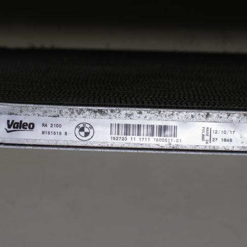 BMW 1er F20–F21, 2er F22–F23, 3er F30–F31–F34 GT, 4er F32–F33–F36 Gran Coupé, i3 I01 hűtőradiátor