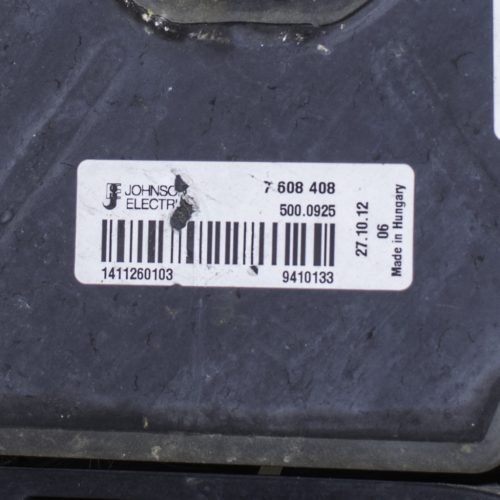 BMW 1er F20–F21, 2er F23, 3er F30–F31–F34 GT, 4er F32–F33–F36 Gran Coupé hűtőventilátor keret motorral