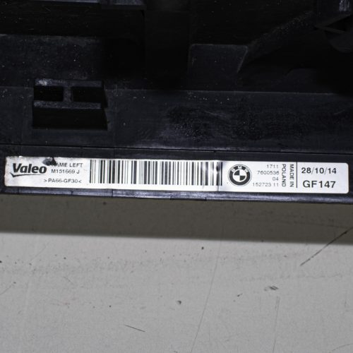 BMW 1er F20–F21, 2er F22–F23–F87 M2, 3er F30–F31–F34 GT, 4er F32–F33–F36 levegőbeömlő csatorna / hűtő levegőterelő (bal oldal).