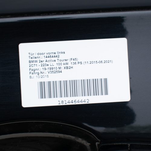 BMW 2er Active Tourer F45 linke vordere Tür