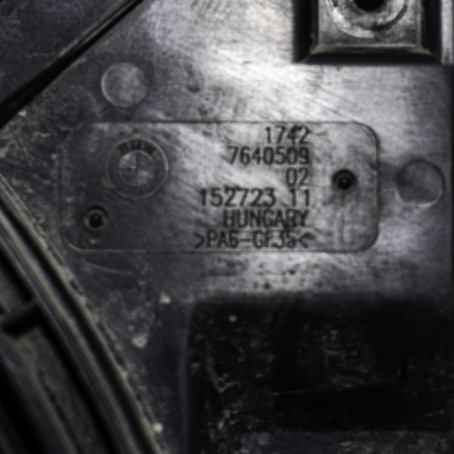 BMW 1er F20–F21, 2er F22–F23, 3er F30–F31–F34 GT, 4er F32–F33–F36  Hűtőventillátor motorral 