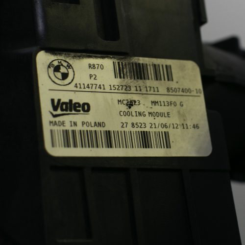 BMW 1er F20–F21, 2er F22–F23, 3er F30–F31–F34 GT, 4er F32–F33–F36 Gran Coupé Hűtősor