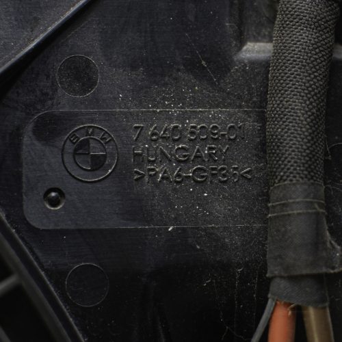 BMW 1er F20–F21, 2er F22–F23, 3er F30–F31–F34 GT, 4er F32–F33–F36 Gran Coupé Hűtőventillátor motorral