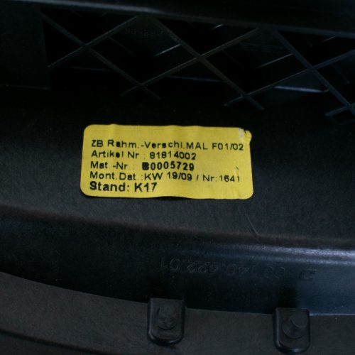 BMW 7er F01-F02 könyöklő