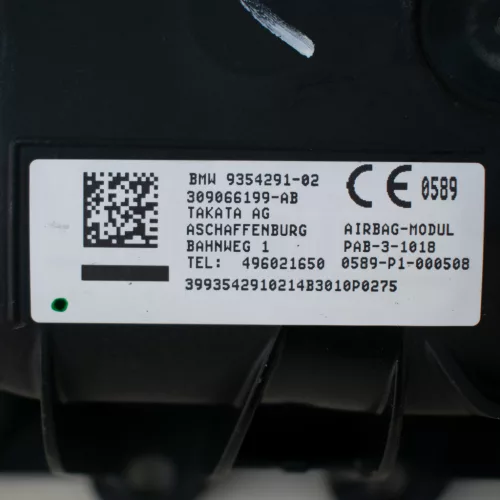 BMW i3 I01 utasoldali légzsák 