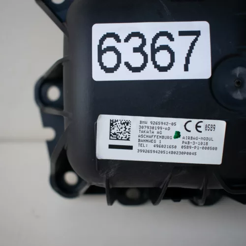 BMW i3 I01 utasoldali légzsák