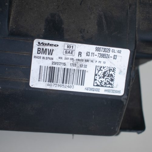 BMW i3 I01Jobb első LED fényszóró – adaptív