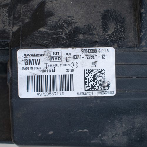 BMW i3 I01 Bal első adaptív LED fényszóró