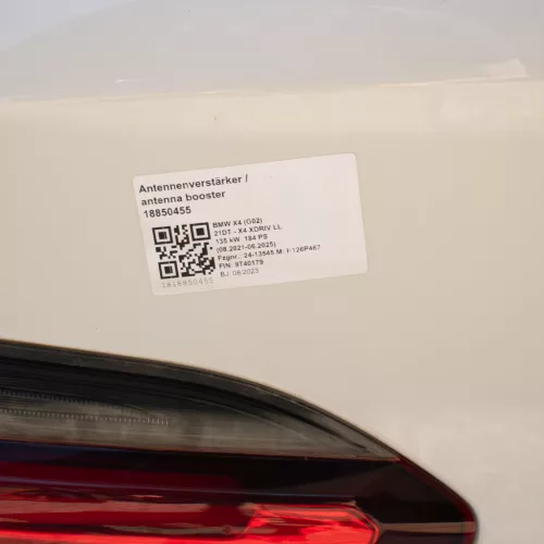 BMW X4 G02 Csomagérajtó