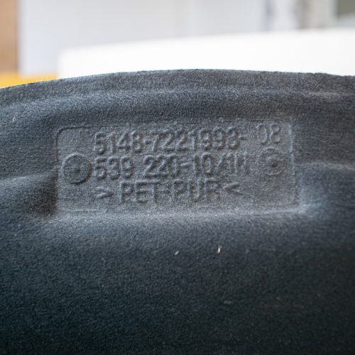 BMW 1er F20-F21, 3er F30 Motorháztető szigetelő 