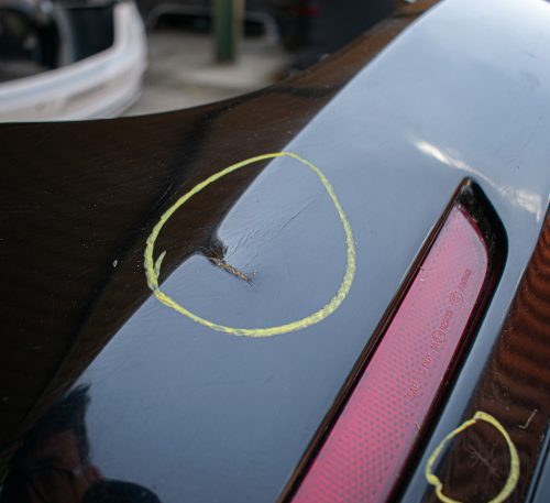 BMW 3er F30  hátsó lökhárító