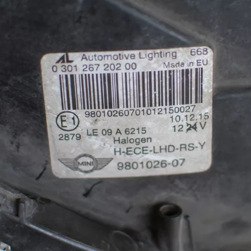 MINI Countryman R60-R61 jobb fényszóró (H7)