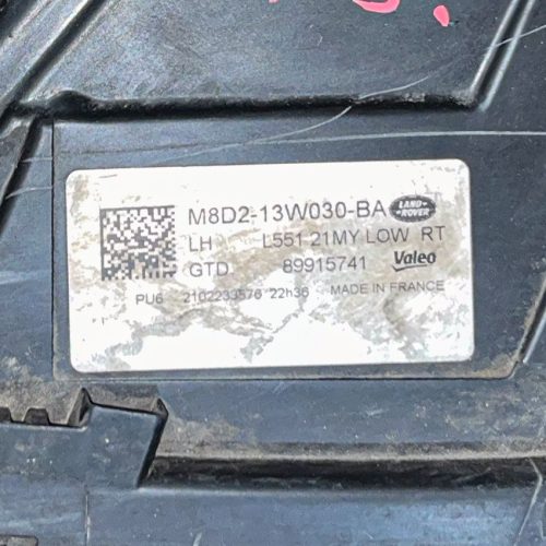  Land Rover Evoque L551 bal első LED fényszóró (Cikkszám: M8D2-13W030-BA)