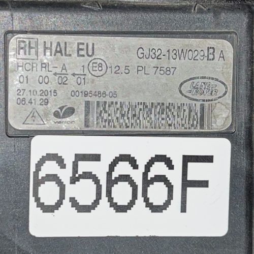 Land Rover Evoque L538 bal első fényszóró (Cikkszám: GJ32-13W029-BA)