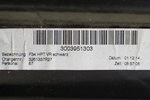 BMW 3er F34 3GT jobb első ajtókárpit