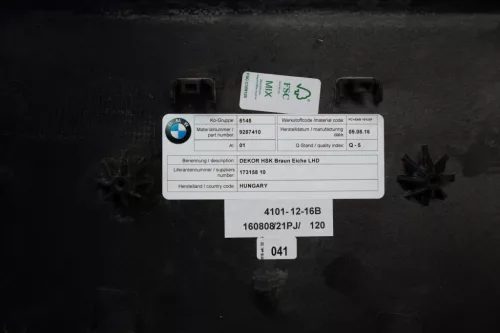 BMW i3 I01 gyári fa dekor szett